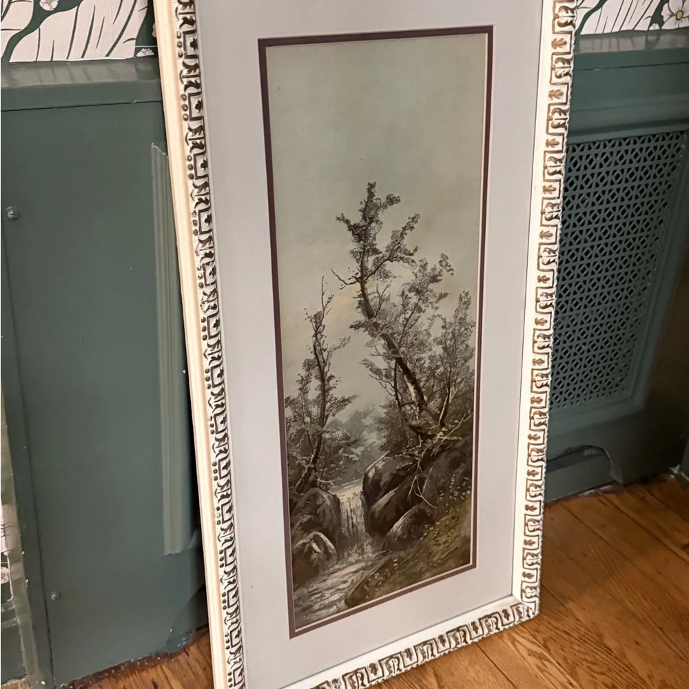 For my Winter Girlies:  vintage Landscape Framed Wall Art (frames are insane)